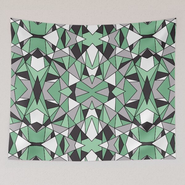 Item preview, Aromantic Pride Geometric Art Pattern designed and sold by NinniShop.
