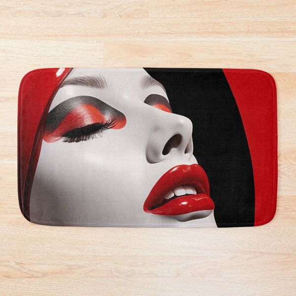 Item preview, A woman in shades of red, black, and white designed and sold by JimmyZone.