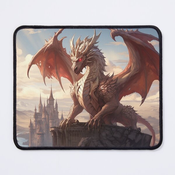 Item preview, Dragon protecting the castle designed and sold by RichardDHJ.