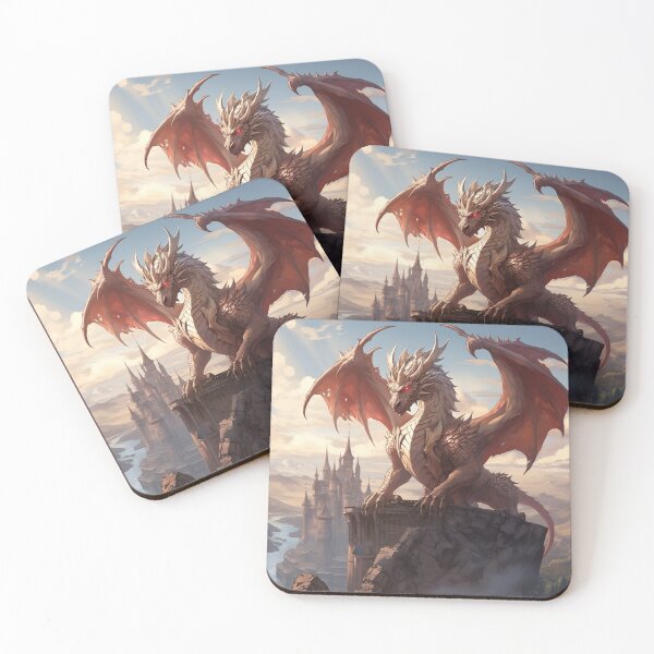 Item preview, Dragon protecting the castle designed and sold by RichardDHJ.