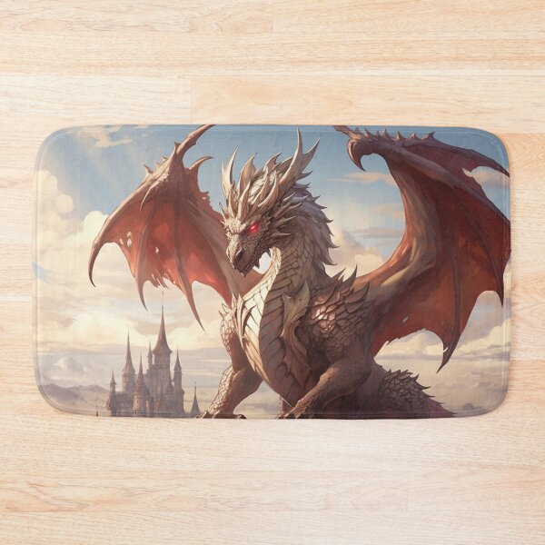 Item preview, Dragon protecting the castle designed and sold by RichardDHJ.
