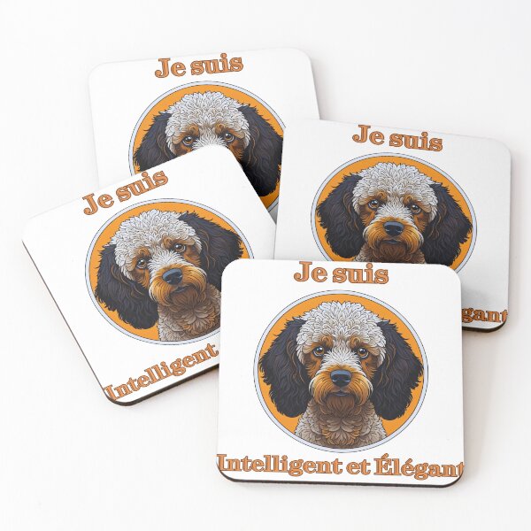 Item preview, I am Smart and Elegant Poodle designed and sold by bonnes-fetes.
