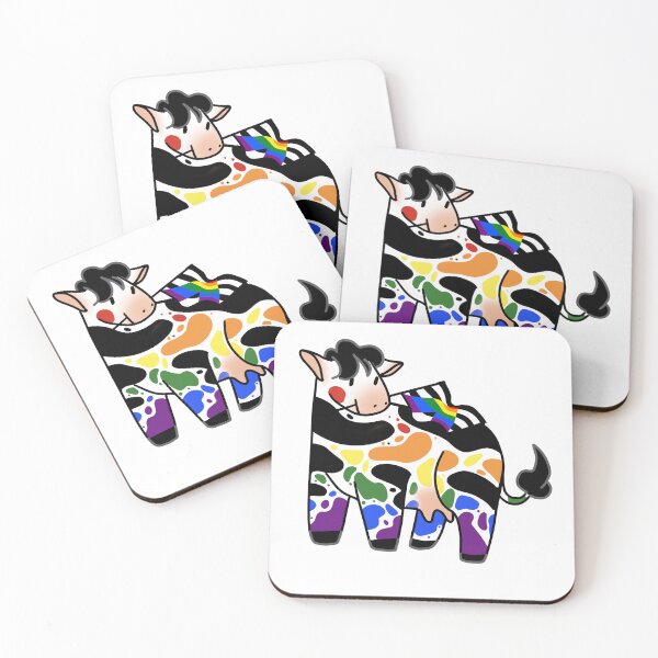 Item preview, Straight Ally Pride Cow designed and sold by HelLoveHelena.