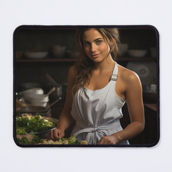 Item preview, Food Stylist Executing Culinary Masterpiece designed and sold by TheBrainArt.