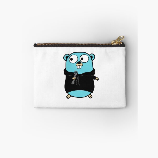 Item preview, Golang Gopher In Black Hoodie designed and sold by buzz-inc.