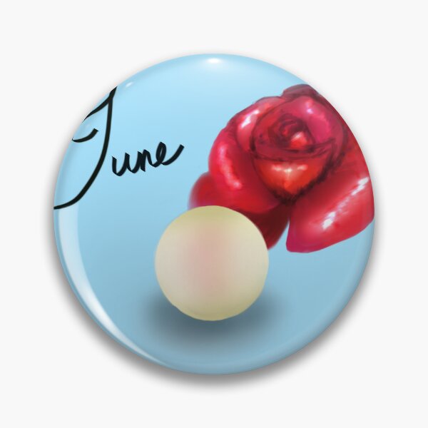 Item preview, June birth stone and flower designed and sold by PupluckDesigns.