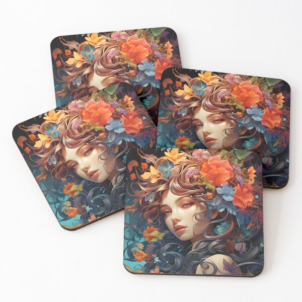 Item preview, A Fantasy-inspired Depiction Of A Beautiful Woman designed and sold by alacaz.