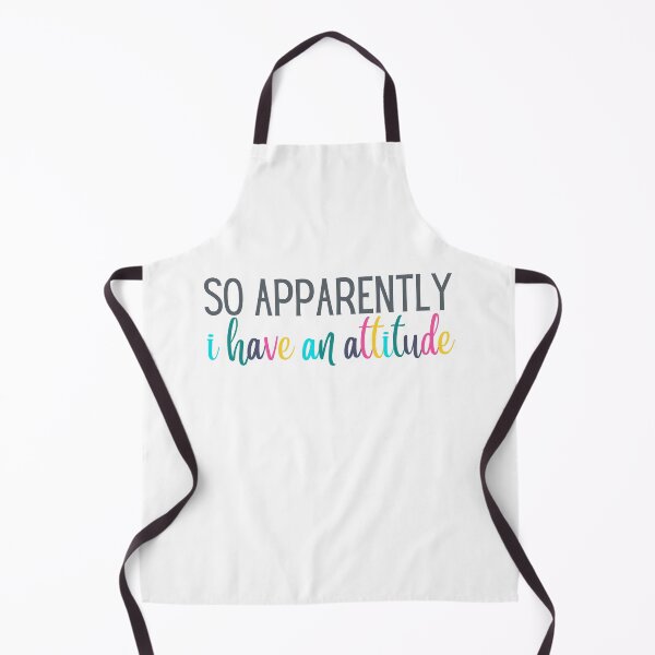 Item preview, So Apparently I Have an Attitude | Sarcasm | Sarcastic | Joke | Funny designed and sold by ShoniwDesigns.