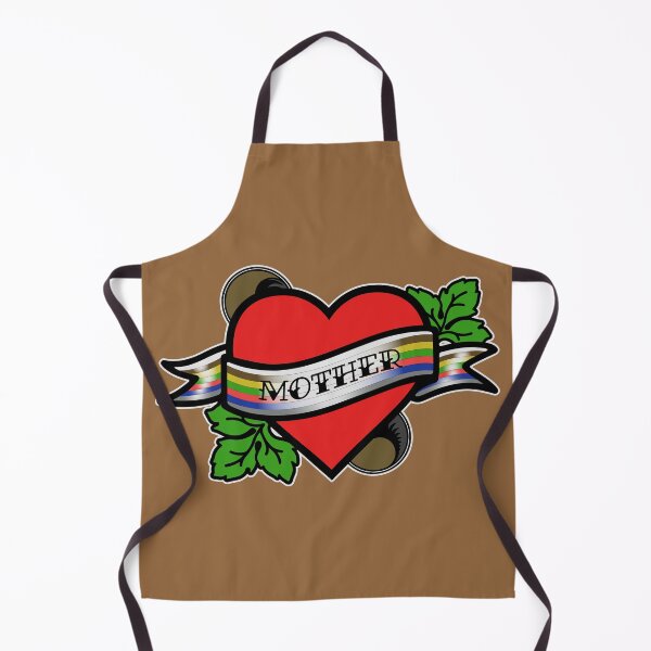 Item preview, I Love Mother Tattoo (Brown Ajah) designed and sold by Taveren-Tavern.