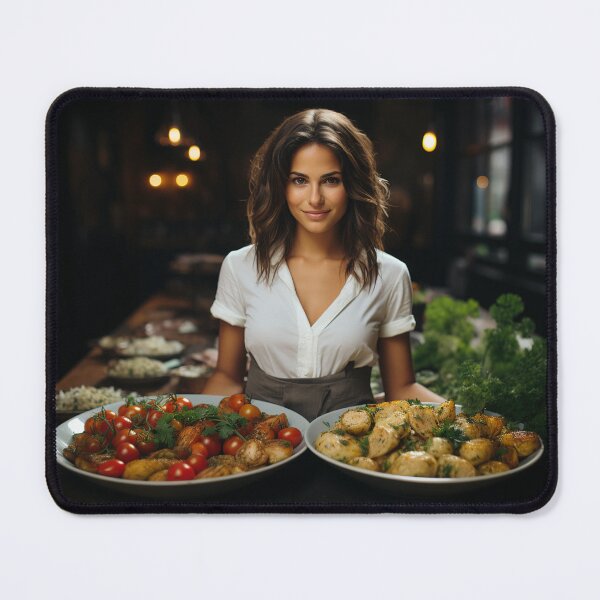 Item preview, Food Stylist Plating Culinary Masterpiece designed and sold by TheBrainArt.