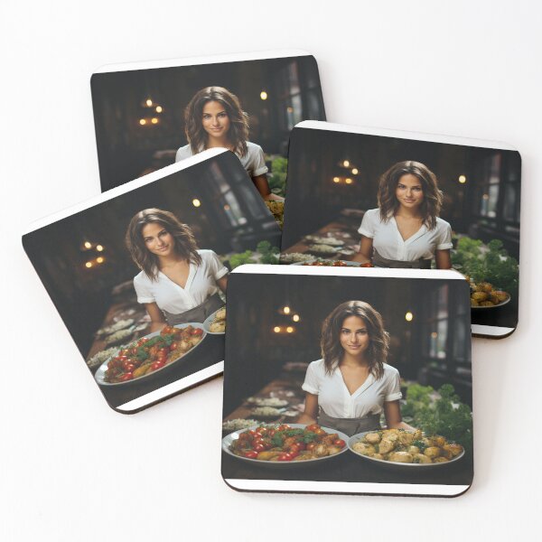 Item preview, Food Stylist Plating Culinary Masterpiece designed and sold by TheBrainArt.