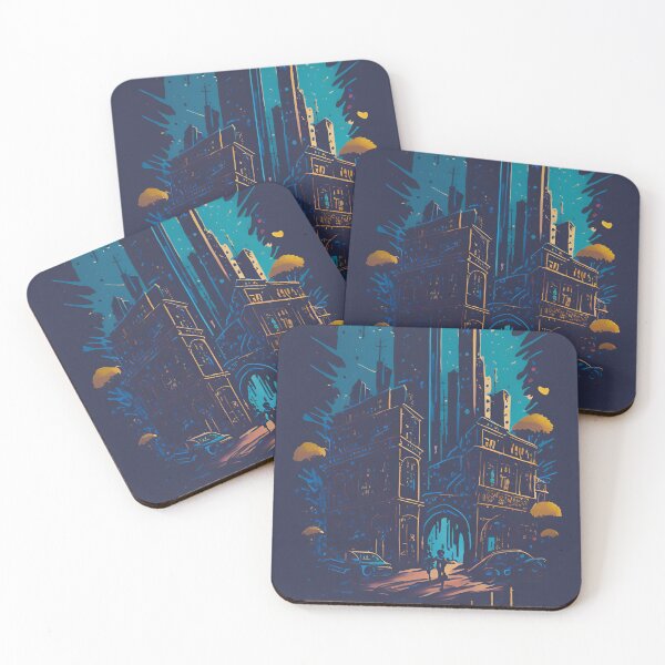 Item preview, Cyberpunk City designed and sold by ViralVibeLab.