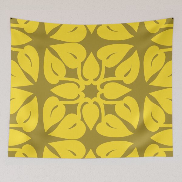 Item preview, Tifaifai Anthurium - Ocher yellow designed and sold by oravaart.