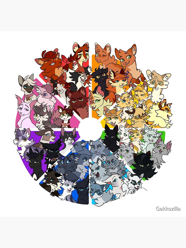 Warrior Cats Color Wheel by Zeph-LS on DeviantArt