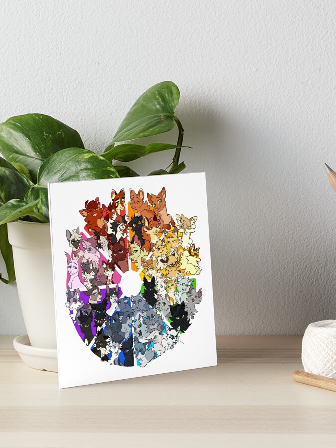 Warrior cats color wheel Poster for Sale by Gekkozilla