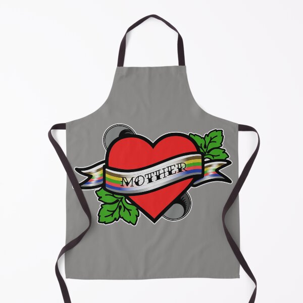 Item preview, I Love Mother Tattoo (Gray Ajah) designed and sold by Taveren-Tavern.