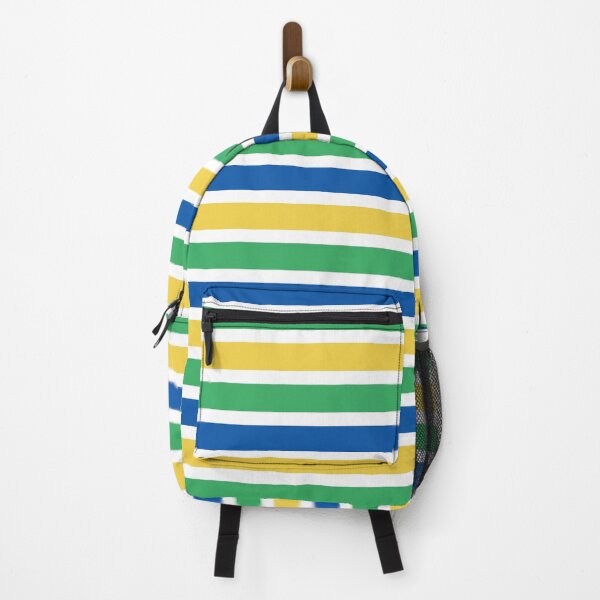 Item preview, Stripes in Green Yellow and Blue designed and sold by tonymagnerart.