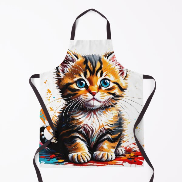 Item preview, Colorful Kitten designed and sold by bonnes-fetes.
