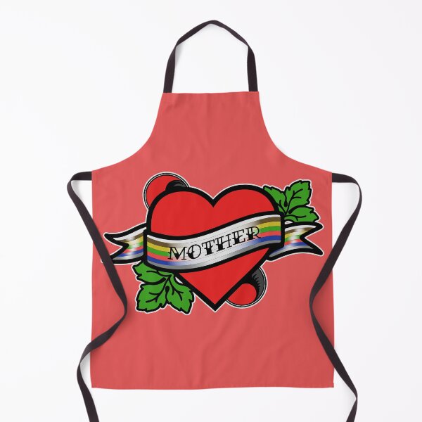 Item preview, I Love Mother Tattoo (Red Ajah) designed and sold by Taveren-Tavern.