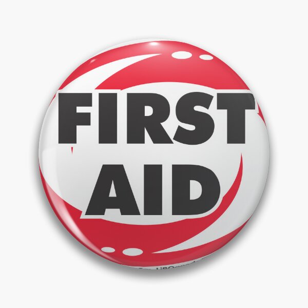 Item preview, First Aid-Hurricane Sticker- Weatherproof! designed and sold by Jay Kenton Manning.
