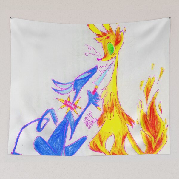 Item preview, SCOURGE VS FIRESTAR designed and sold by BellaExclames.