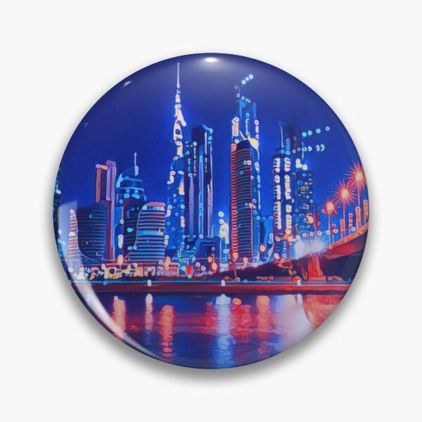 Artikelvorschau, Dubai-Stadt bei Nacht entworfen und verkauft von MYSLc.