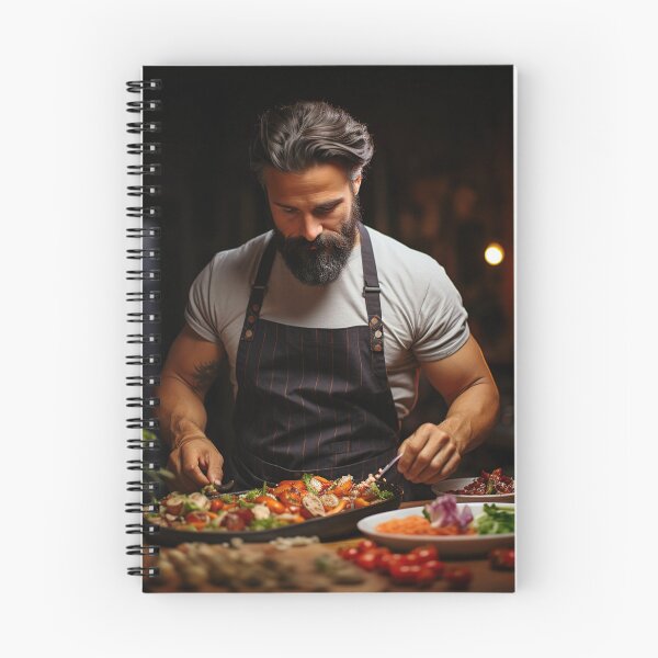Item preview, Food Stylist Showcasing Culinary Masterpiece designed and sold by TheBrainArt.
