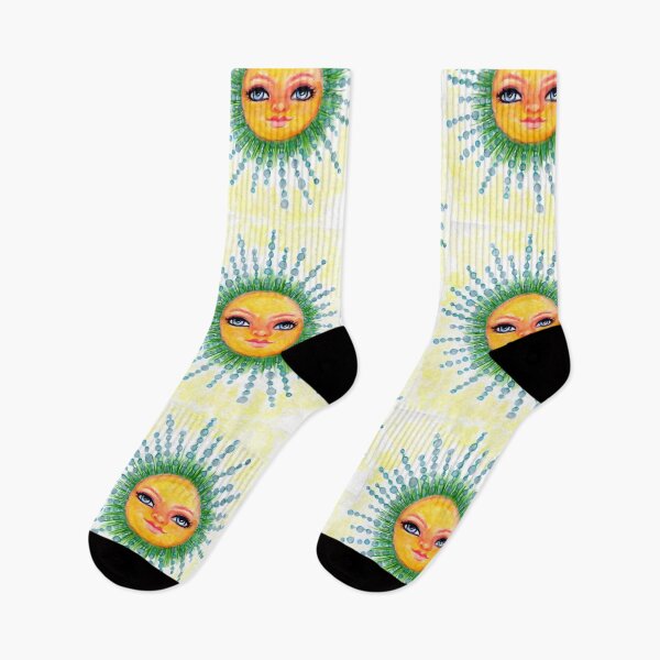 Item preview, Flower with sun Face designed and sold by LiszaB.