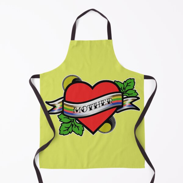 Item preview, I Love Mother Tattoo (Yellow Ajah) designed and sold by Taveren-Tavern.