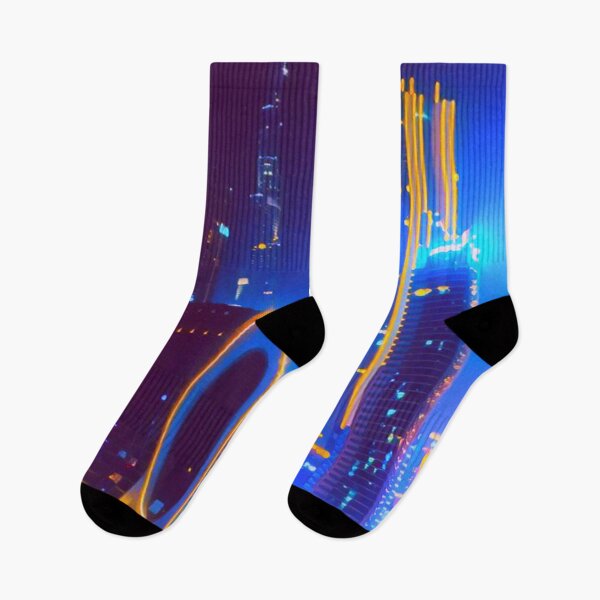 Item preview, Dubai City Lights At Night designed and sold by MYSLc.
