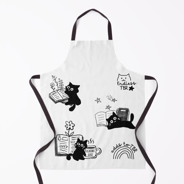 Item preview, Cats and Books Animal Doodles Cute Bookish Aesthetic Pack designed and sold by Cawaiico.