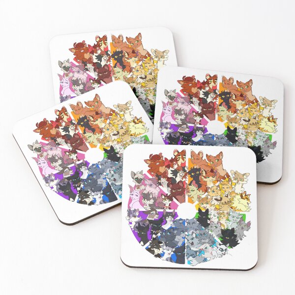 Item preview, Warrior cats color wheel designed and sold by Gekkozilla.