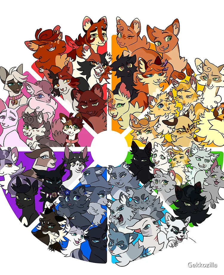 THe five clans - Warrior cats - Digital Art, Childrens Art, Other Childrens  Art - ArtPal