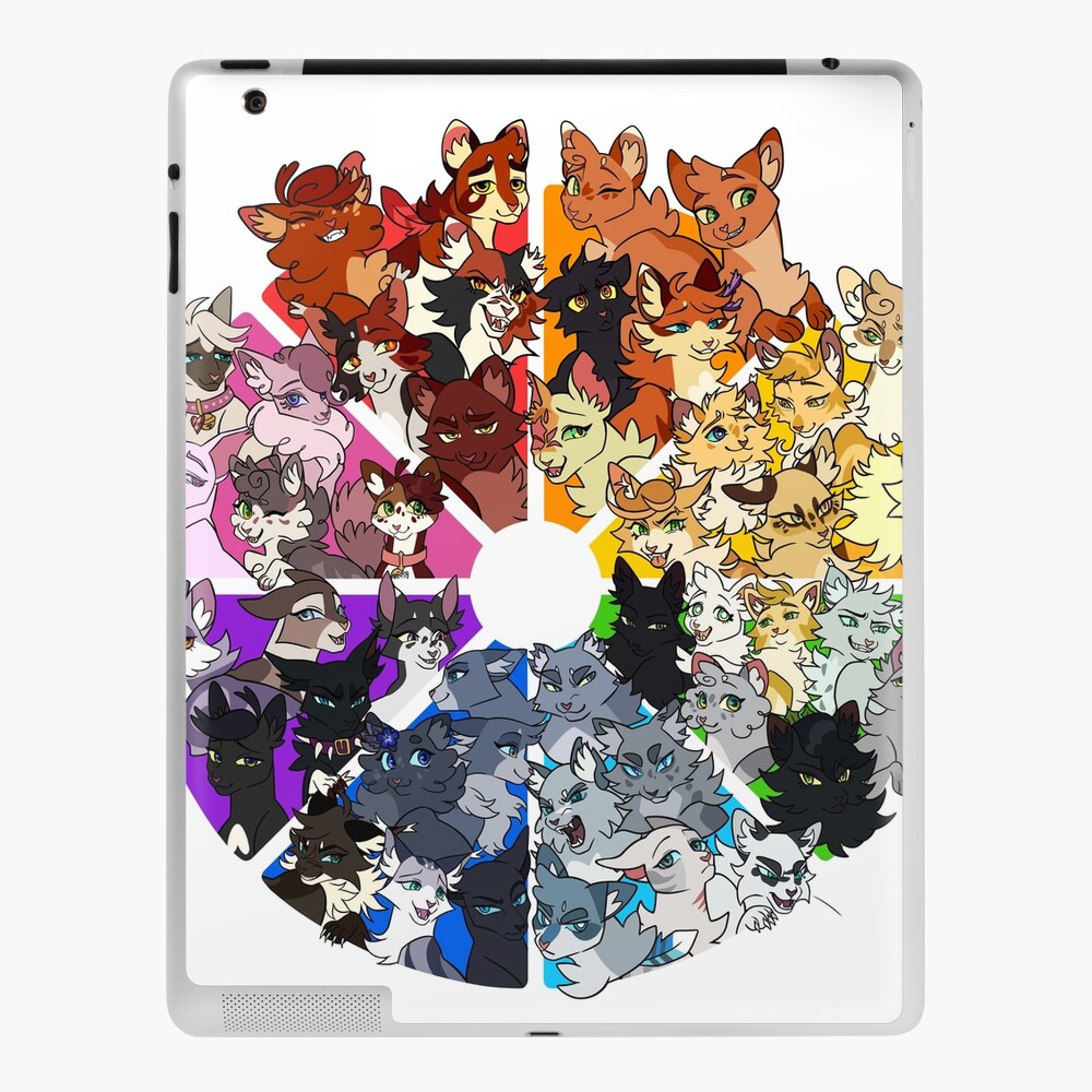 Warrior cats color wheel Pin for Sale by Gekkozilla