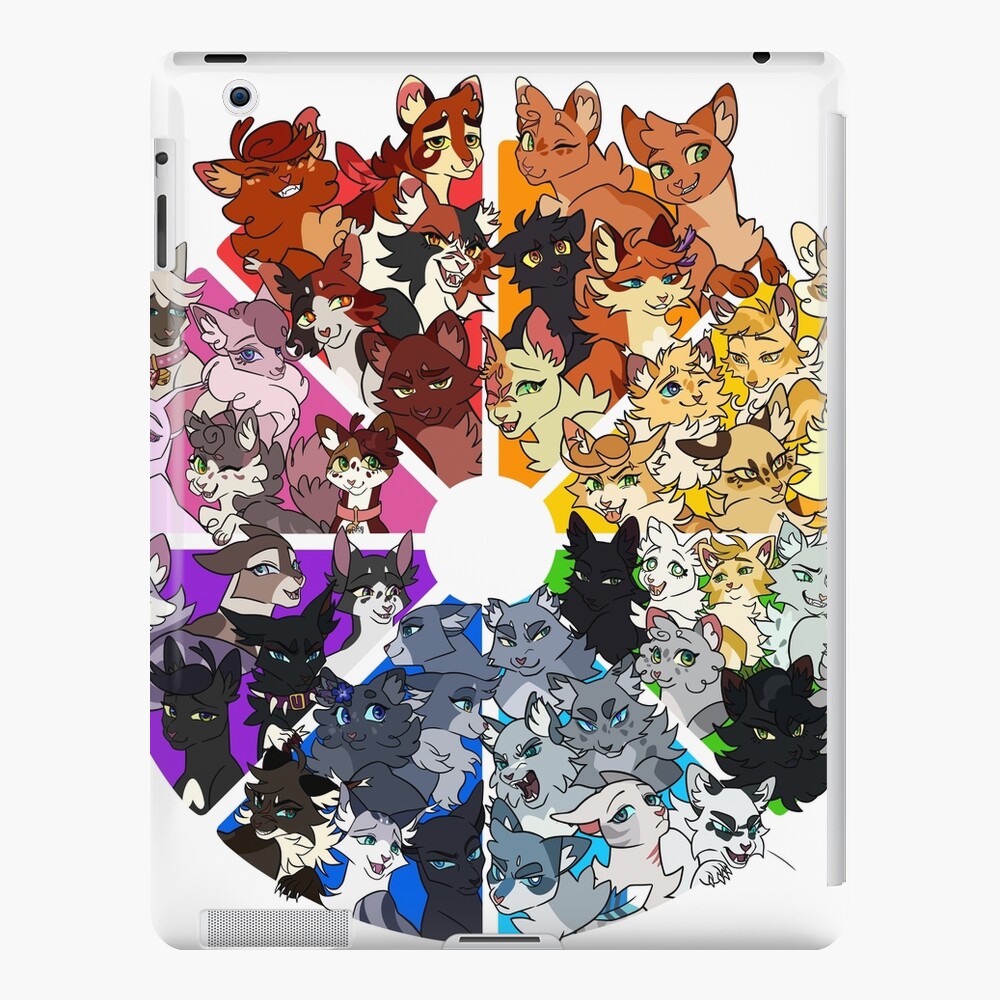 Warrior cats color wheel Pin for Sale by Gekkozilla