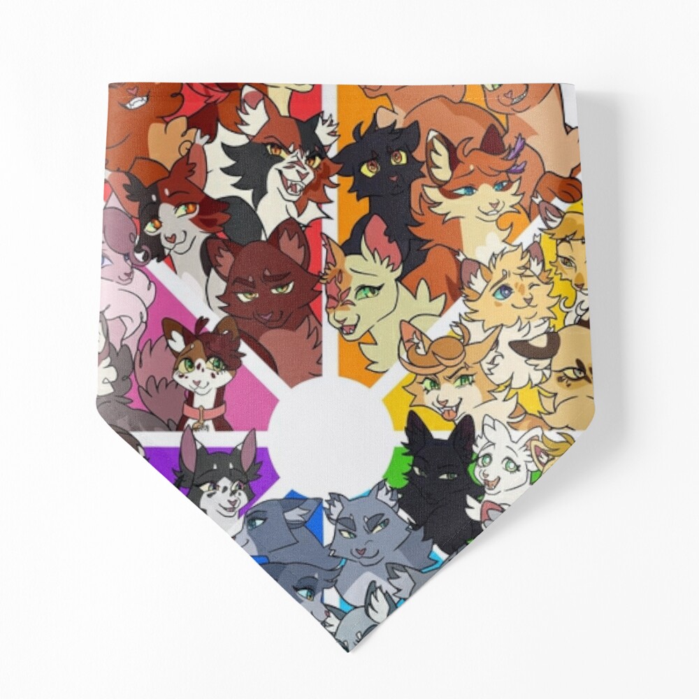 Warrior cats color wheel Pin for Sale by Gekkozilla