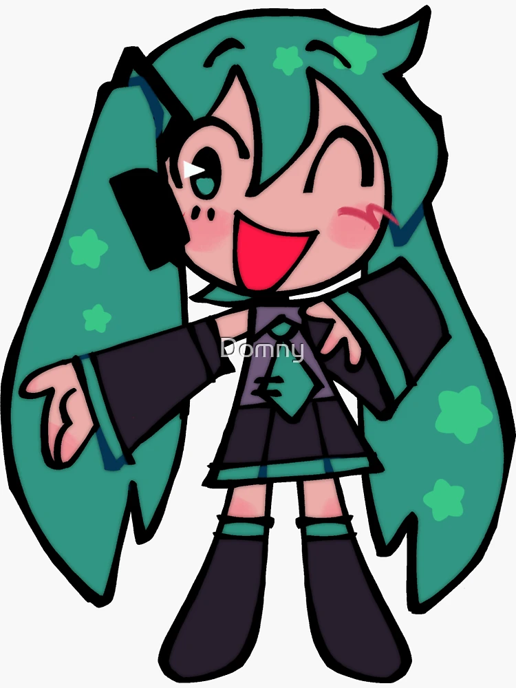 hatsune miku Sticker for Sale by stillletrashy