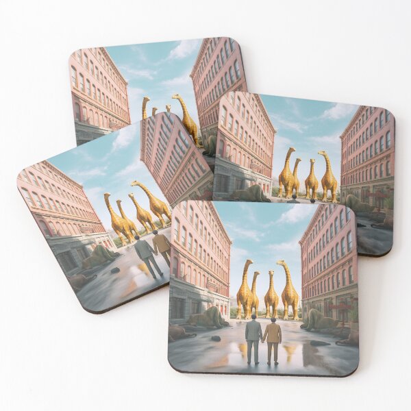 Item preview, Embrace in the Rain: A Surreal Pride Odyssey designed and sold by PastelPalaceCo.
