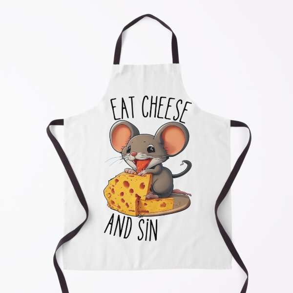 Item preview, eat cheese and sin designed and sold by RedoneDesignART ⭐⭐⭐⭐⭐.