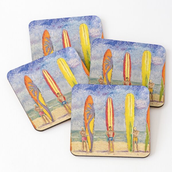 Item preview, Boys with surfboard  designed and sold by patrycjaivey.