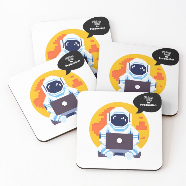 Item preview, Astronaut Fixing Bug On Production designed and sold by buzz-inc.