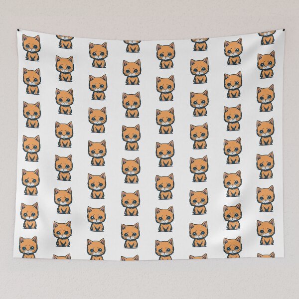 Item preview, Ternura del gatito kawaii designed and sold by PatternLounge.