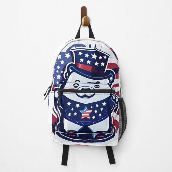 Item preview, Independence Day Pride: Majestic Polar Bear Artwork for July 4th designed and sold by ChillBearCo.