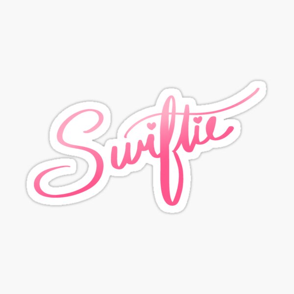 Swiftie Holographic Sticker