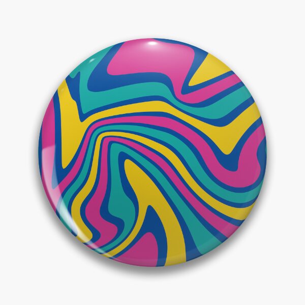 Item preview, Marble Stripes in Magenta Yellow Turquoise and Blue designed and sold by tonymagnerart.