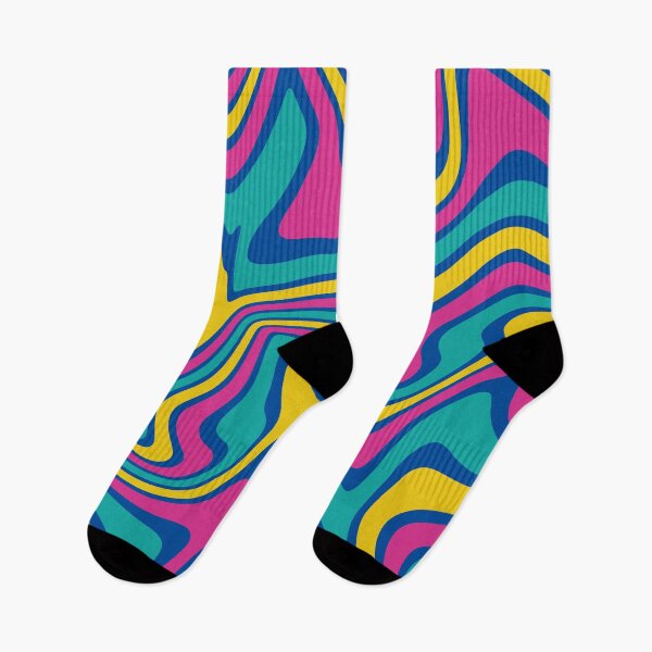 Item preview, Marble Stripes in Magenta Yellow Turquoise and Blue designed and sold by tonymagnerart.