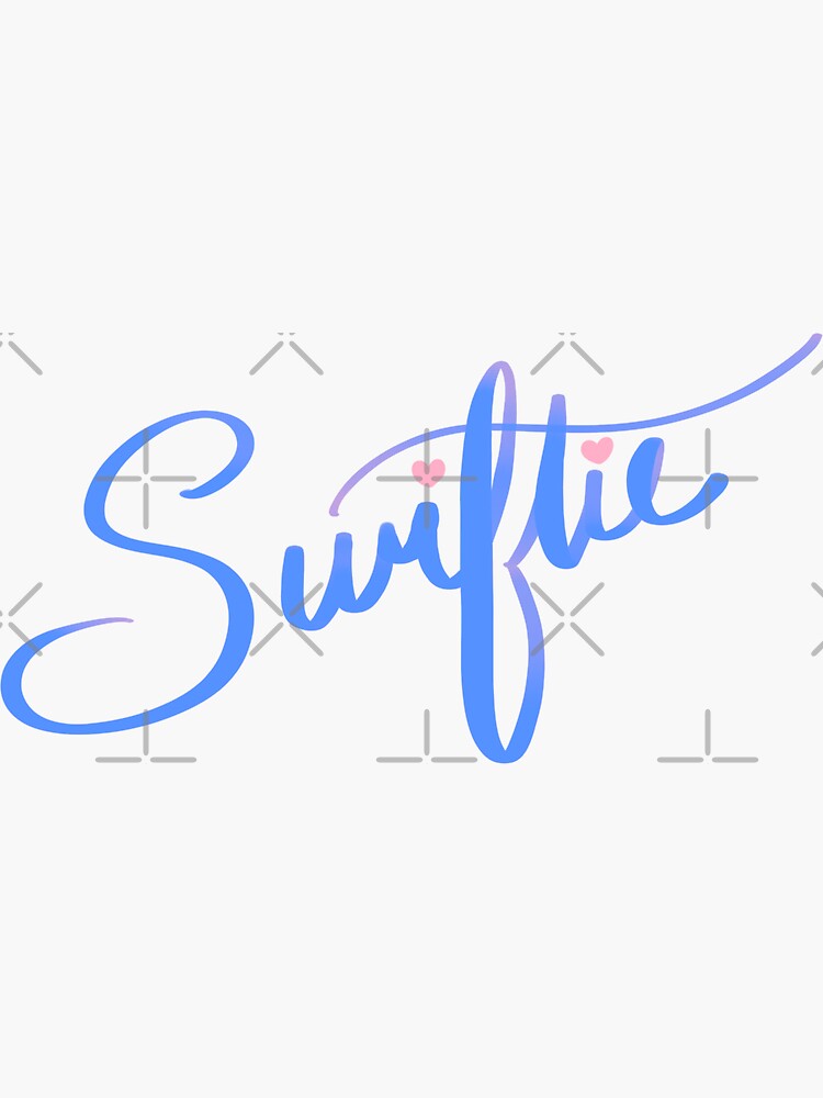 Swiftie Holographic Sticker