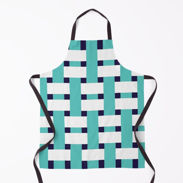 Item preview, Fabric Weave Types #06 - Warp Rib Weave Regular Pattern - Vibrant Colors - White, Green and Blue designed and sold by DesignCentrum.