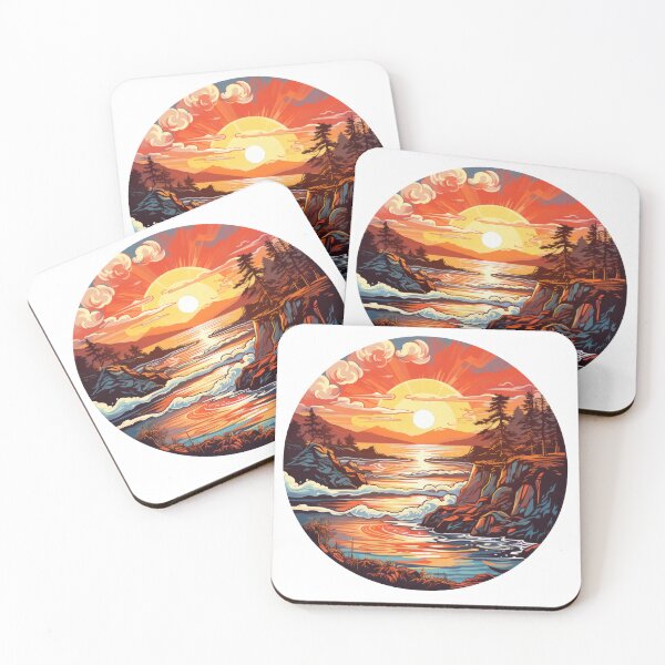 Item preview, Sunset designed and sold by art-shop-by-Kat.