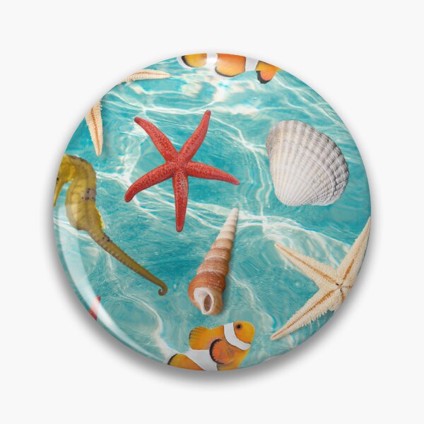 Item preview, Ocean Vibes Collage  designed and sold by Scotti Cohn.